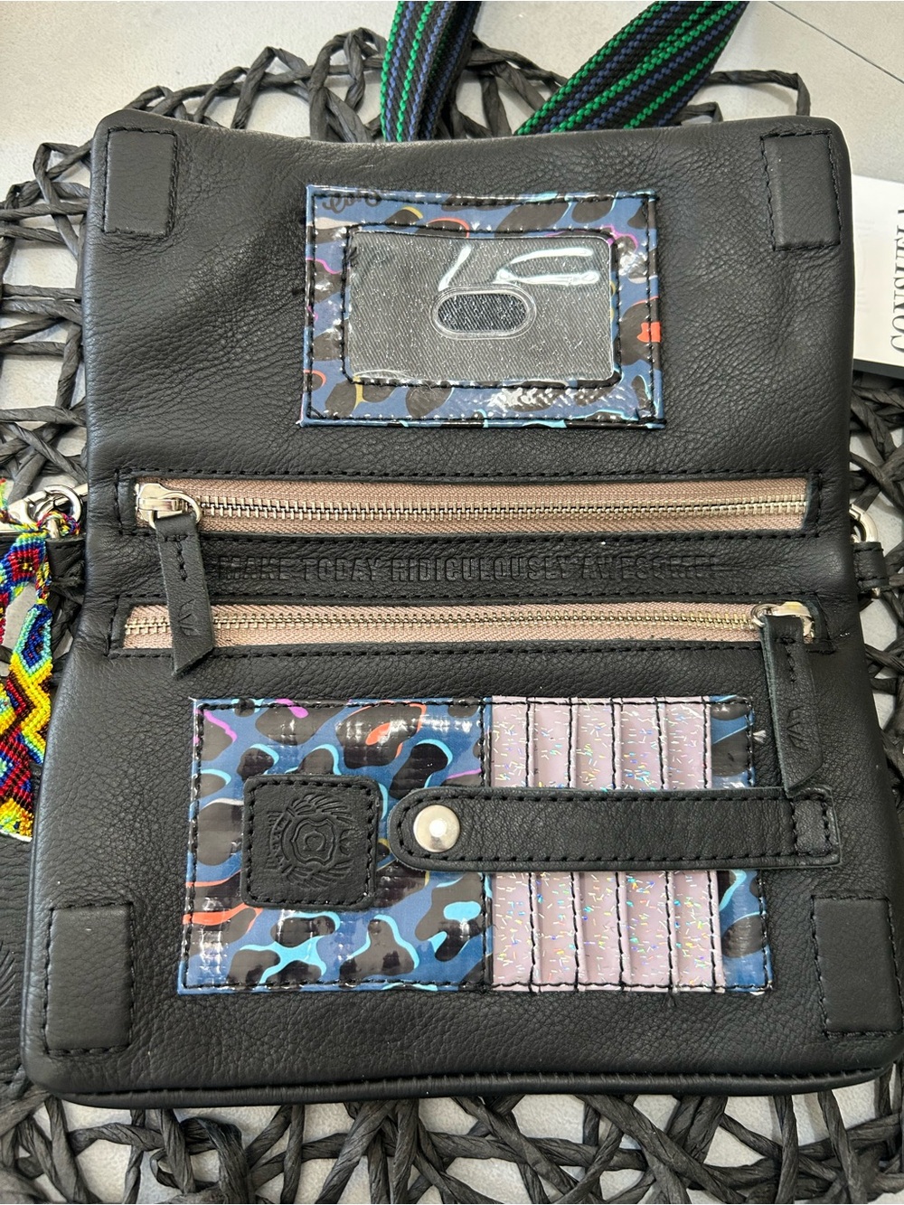Consuela Evie Uptown Leather Crossbody -Blk - Picture 8 of 10